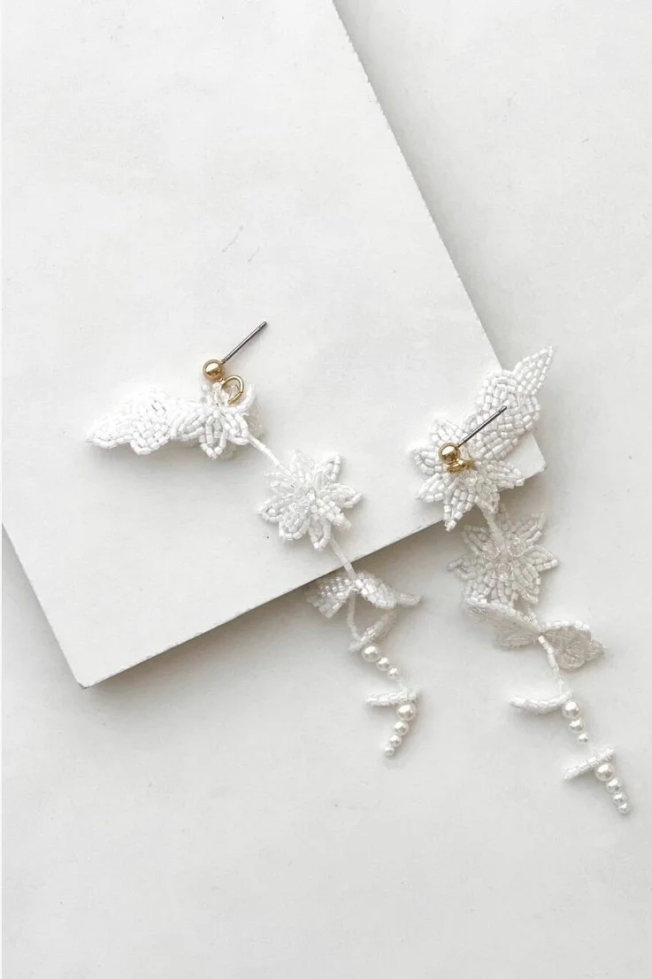 新品【A.B. ELLIE】 MARIANA STRANDS A. B. Ellie - Mini Mariana Strands — Sunday Eve Bridal I